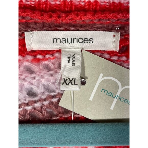 Maurices XXL Womens Chevron Button down Cardigan Sweater - Picture 6 of 7